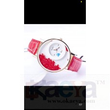 OkaeYa Mxre Watch For Girls Red Color